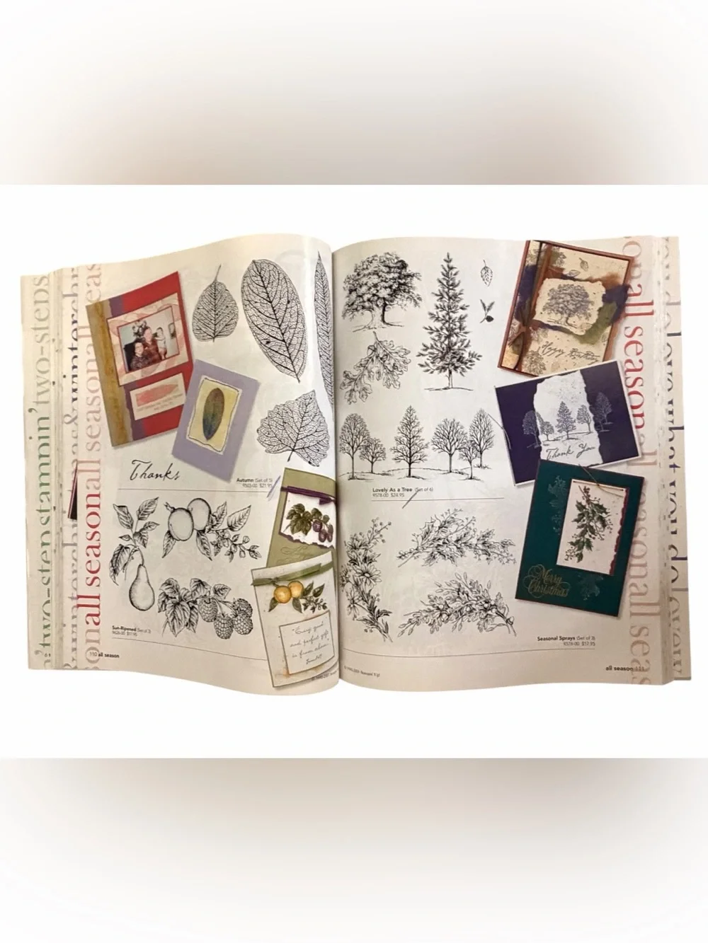 Stampin' Up! Idea Book & Catalog 2001-2002 Edition